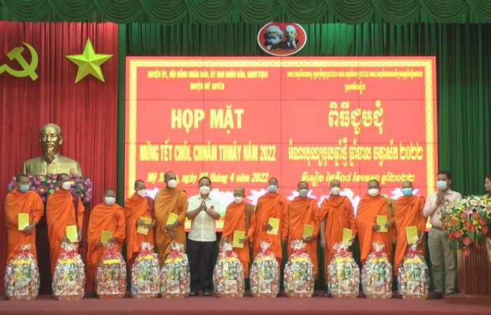 Mỹ Xuyên: Họp mặt Tết cổ truyền Chôl - Chnăm - Thmây 2022