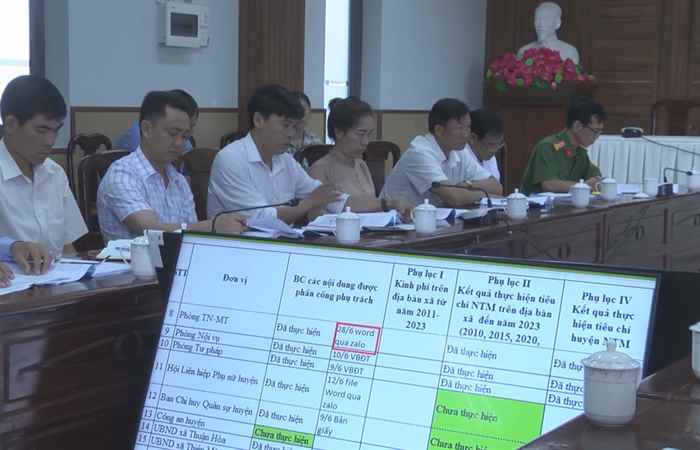Lãnh đạo huyện Châu Thành kiểm tra tiến độ thực hiện xây dựng Nông thôn mới 