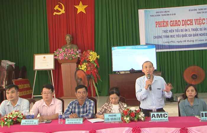 Huyện Long Phú tổ chức 2 Phiên giao dịch việc làm năm 2023