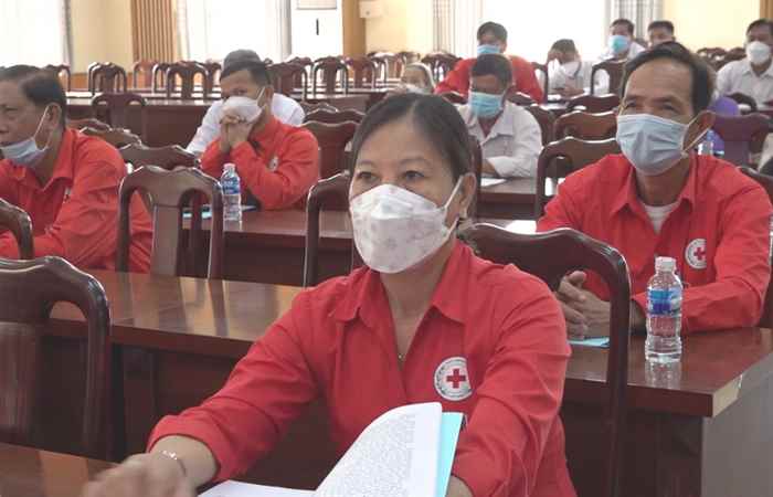 Đại hội Hội Chữ thập đỏ huyện Trần Đề lần thứ III, nhiệm kỳ 2022 - 2027