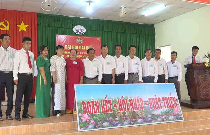 Đại hội Hội Nông dân xã Thạnh Phú, xã Tham Đôn huyện Mỹ Xuyên