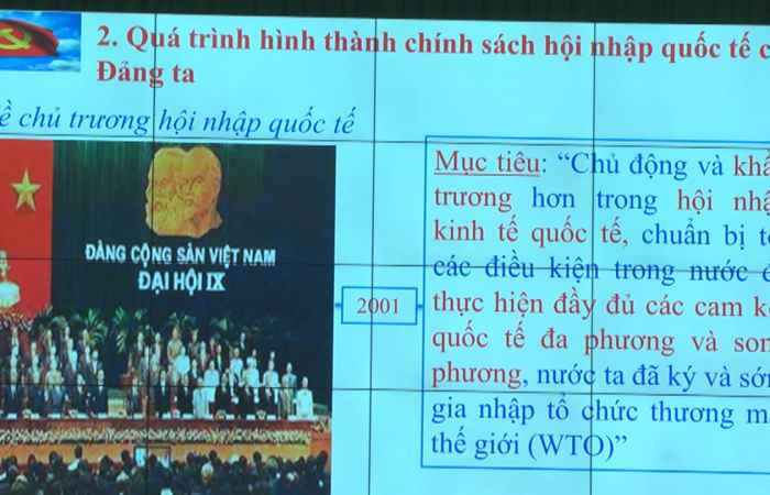 Kế Sách: Thao giảng công tác giảng dạy lý luận chính trị