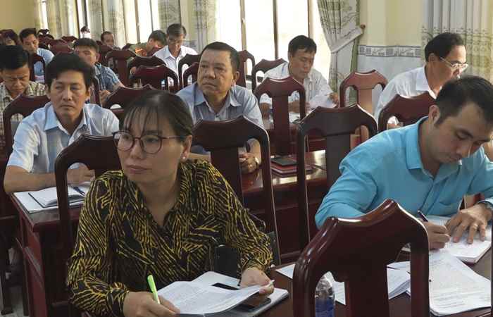 Mỹ Tú: Ban Tuyên giáo sơ kết 6 tháng đầu năm 2022