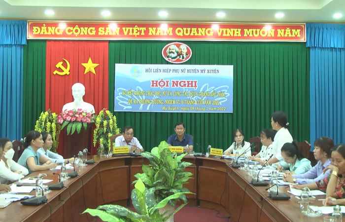 Mỹ Xuyên: Hội Liên hiệp Phụ nữ sơ kết công tác 6 tháng đầu năm 2022