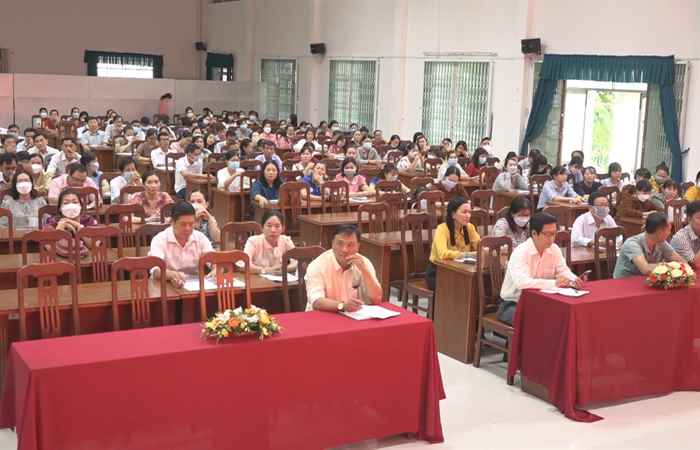 TP. Sóc Trăng có 147 giáo viên được công nhận giáo viên dạy giỏi cấp Thành phố năm học 2021-2022