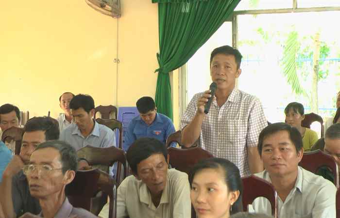 Mỹ Xuyên: Đại biểu HĐND các cấp tiếp xúc cử tri xã Hòa Tú 1 và xã Hòa Tú 2