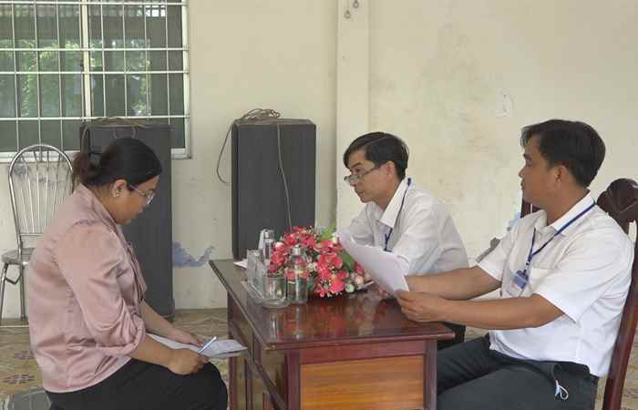 Mỹ Xuyên: Vòng 2 kỳ tuyển dụng công chức cấp xã  