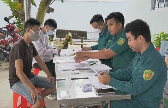 Kế Sách: Khám sơ tuyển nghĩa vụ quân sự năm 2024
