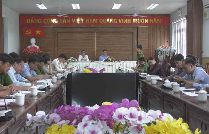 Huyện Châu Thành đánh giá kết quả thực hiện Đề án 06 và Kế hoạch cao điểm 90 ngày đêm