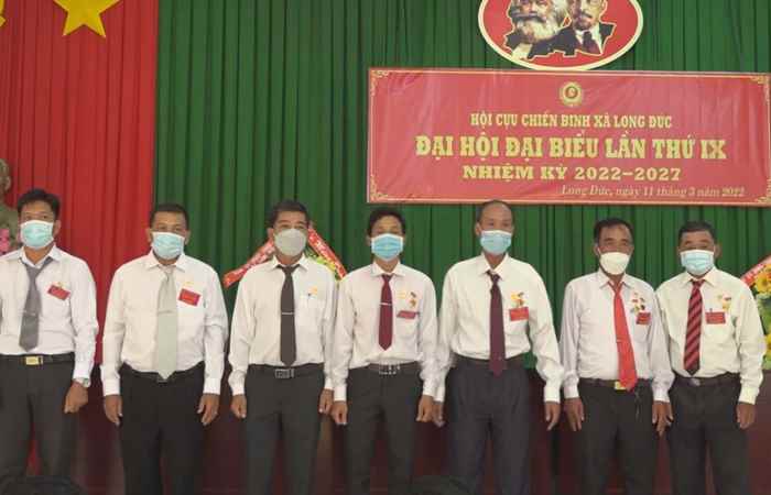 Đại hội Cựu Chiến binh xã Long Đức thành công tốt đẹp