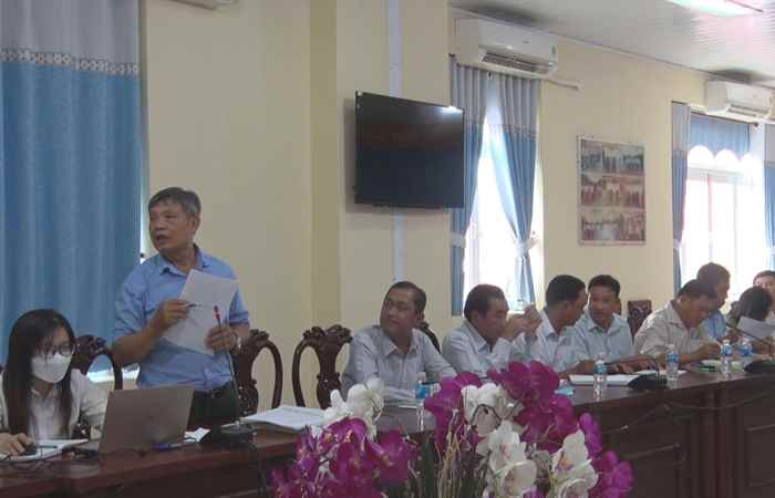 Huyện Trần Đề lấy ý kiến về quy hoạch sử dụng đất giai đoạn 2021 - 2030