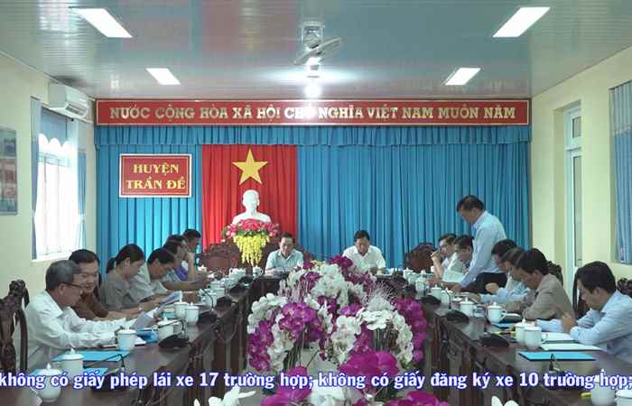 Lấy ý kiến góp ý Nghị quyết của Tỉnh ủy Sóc Trăng về Phát triển đô thị thị trấn Trần Đề