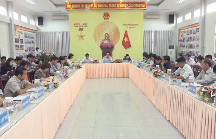 TP. Sóc Trăng Sơ kết tình hình phát triển kinh tế - xã hội quý III năm 2022