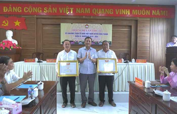 Châu Thành: Ủy ban MTTQ Việt Nam tổng kết năm 2023