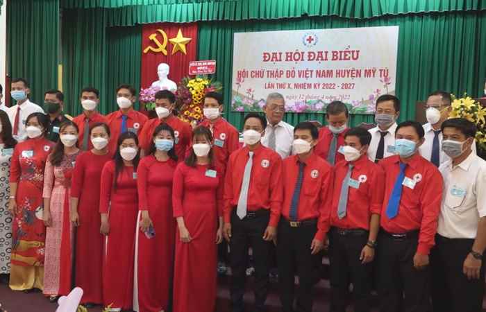 Đại hội Hội Chữ thập đỏ huyện Mỹ Tú nhiệm kỳ 2022-2027