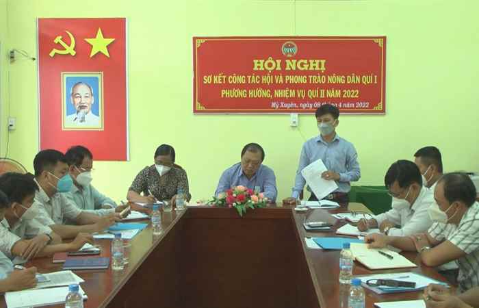 Hội Nông dân huyện Mỹ Xuyên đề ra nhiệm vụ quý 2-2022