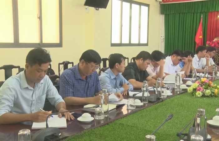 Cù lao Dung đánh giá kết quả kiểm tra trật tự hành lang lộ giới trên địa bàn huyện