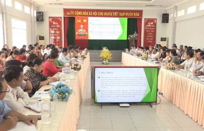 TP. Sóc Trăng tập huấn triển khai thí điểm phần mềm quản lý cán bộ, công chức, viên chức