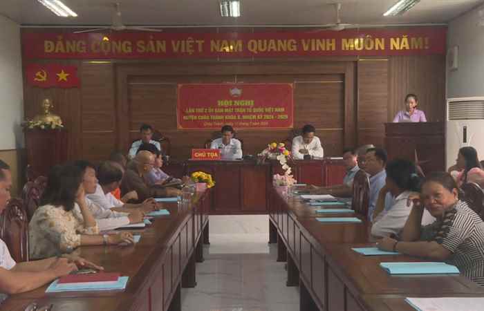 Ủy ban Mặt trận Tổ quốc Việt Nam huyện Châu Thành sơ kết 6 tháng đầu năm 2024