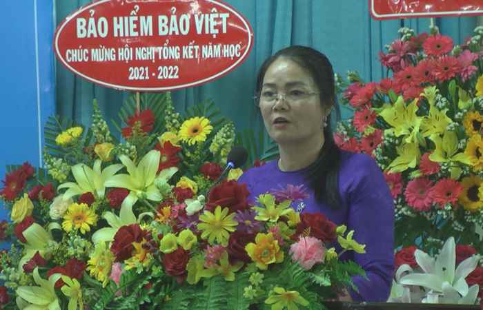 Huyện Mỹ Xuyên tổng kết năm học 2021 - 2022