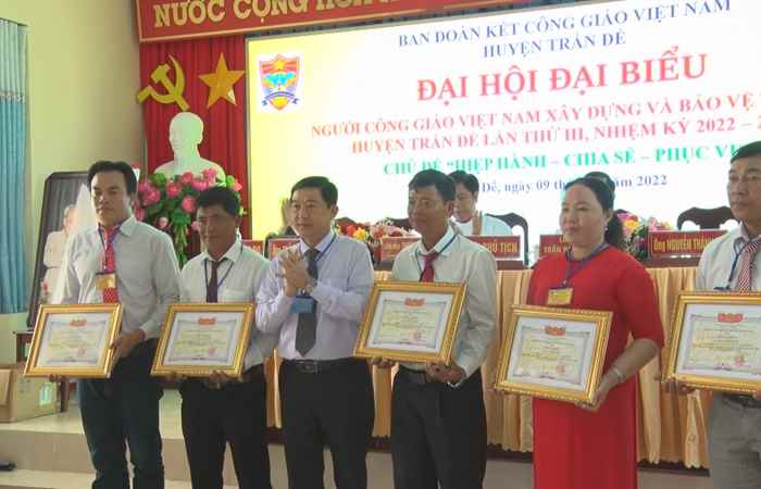 Trần Đề: Đại hội người Công giáo Việt Nam xây dựng và bảo vệ Tổ quốc  