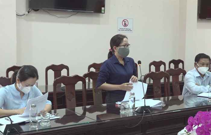 Ban Dân vận Thị ủy Ngã Năm tổng kết công tác Dân vận và Quy chế dân chủ năm 2021