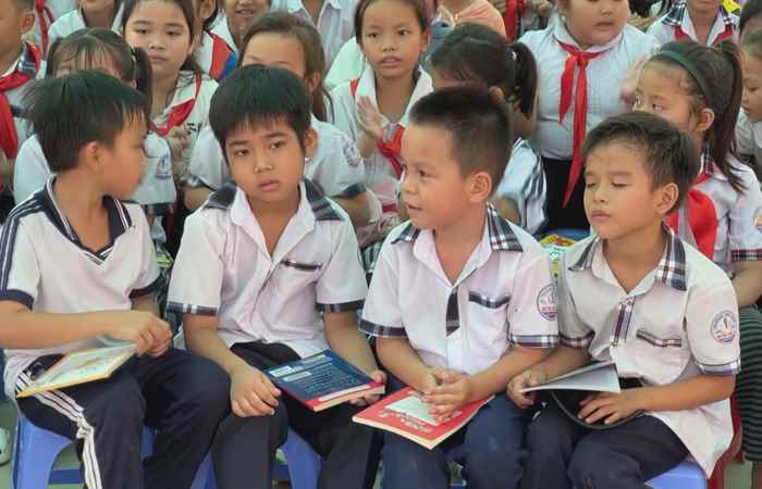 Ngày hội đọc sách với chủ đề “Ánh sáng tri thức” tại huyện Mỹ Tú  