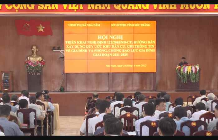 TX. Ngã Năm triển khai Nghị định 122-2018 của Chính phủ