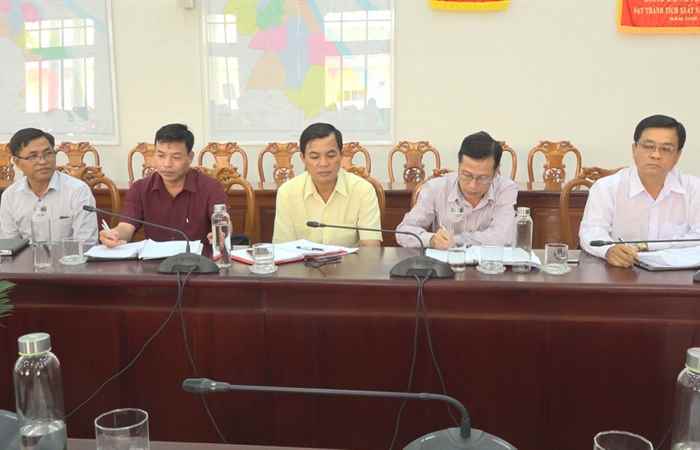 Ban Tuyên giáo Tỉnh ủy Sóc Trăng khảo sát tại Long Phú