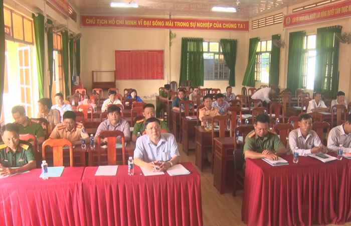 Huyện Cù Lao Dung sơ kết công tác Chuyển hóa địa bàn trọng điểm, phức tạp về trật tự an toàn xã hội