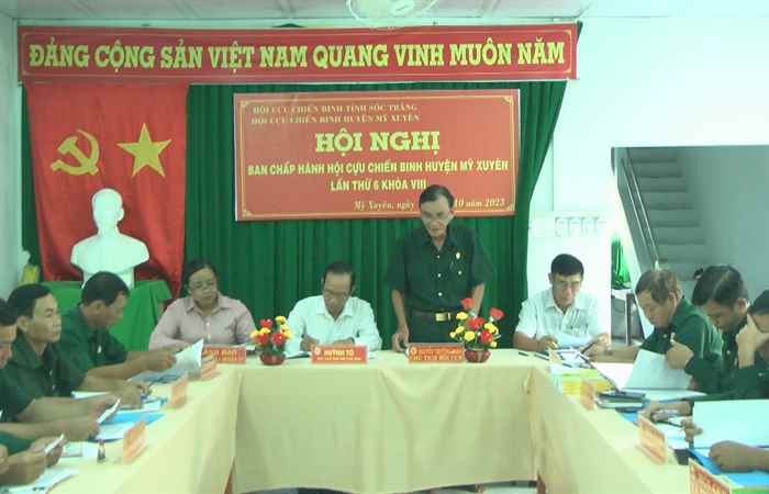 Mỹ Xuyên: Hội Cựu chiến binh sơ kết quý III năm 2023