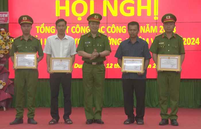 Cù Lao Dung: Công an huyện tổng kết năm 2023