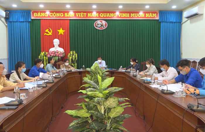 Chuẩn bị Đại hội Đại biểu Đoàn TNCS Hồ Chí Minh huyện Mỹ Xuyên lần thứ XIII phải chặt chẽ, chu đáo