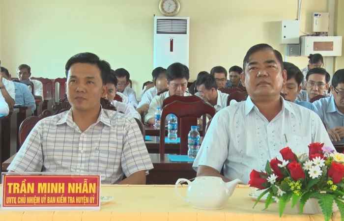 Trần Đề sơ kết công tác kiểm tra, giám sát, kỷ luật đảng 6 tháng đầu năm 2023