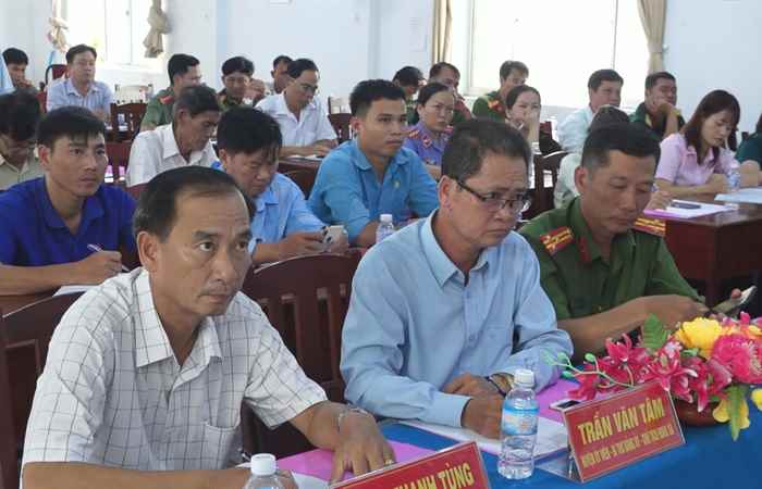 Mỹ Tú: Sơ kết công tác chuyển hóa địa bàn xã Mỹ Phước 