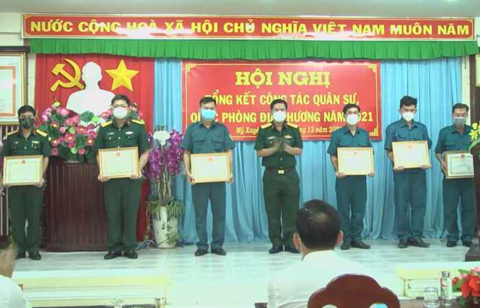 Ban CHQS Mỹ Xuyên: Công tác quốc phòng, quân sự địa phương năm 2022