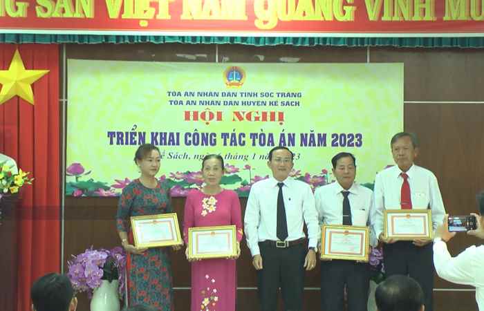 Tòa án nhân dân huyện Kế Sách tổng kết công tác năm 2022