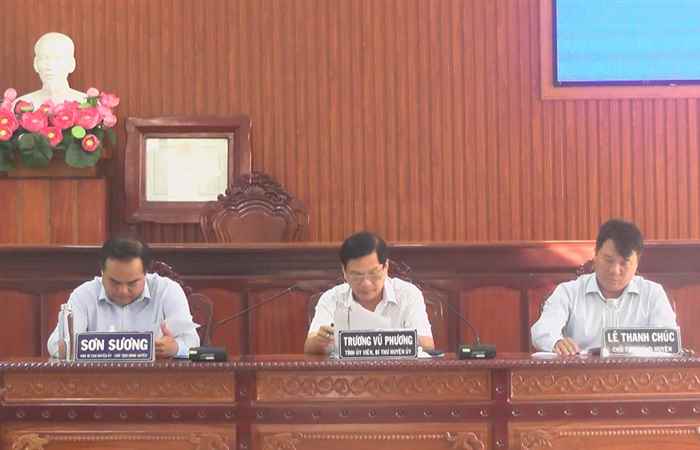 Thạnh Trị: Họp báo tình hình Tết Nguyên đán 2024