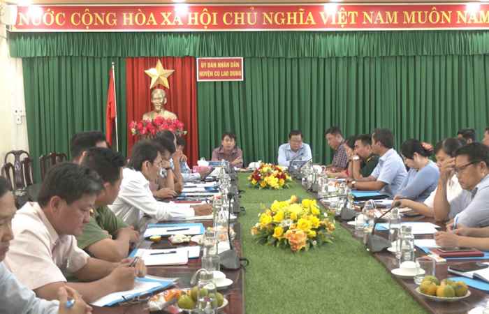 Cù Lao Dung: Sơ kết tình hình trước, trong và sau Tết Nguyên đán Giáp Thìn 2024