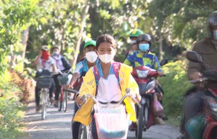 Đồng bào Khmer ở xã Vĩnh Quới vui Tết cổ truyền trong niềm vui quê hương đổi mới