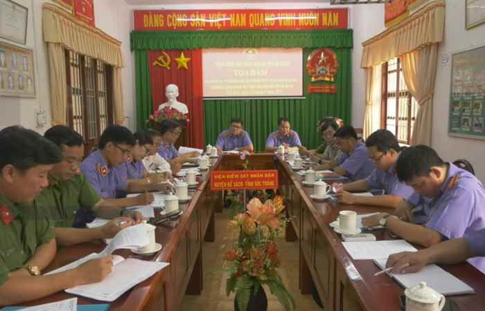 Kế Sách: Viện Kiểm sát nhân dân tổ chức Tọa đàm nghiệp vụ