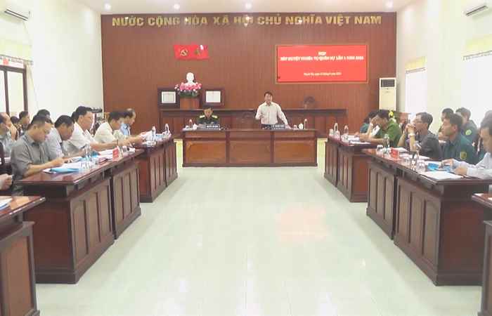 Thạnh Trị xét duyệt nghĩa vụ quân sự lần 1 năm 2024