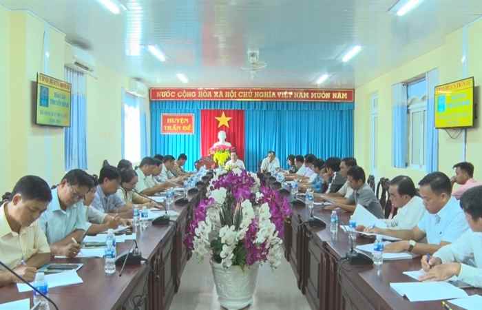 Trần Đề lấy ý kiến đóng góp kế hoạch sử dụng đất năm 2024
