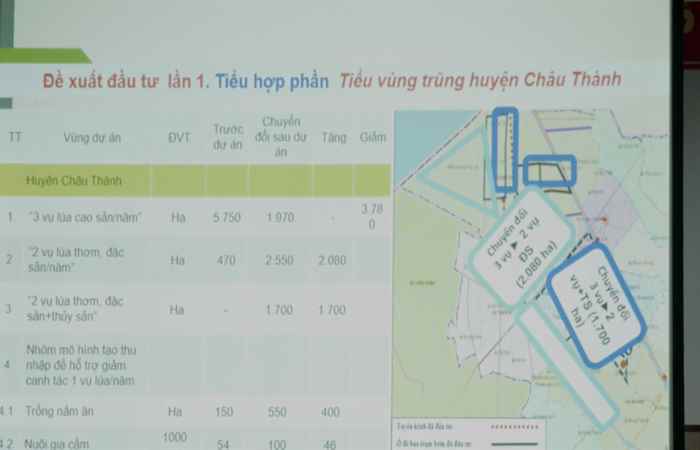 Huyện Châu Thành tổ chức cuộc họp đề xuất Kế hoạch đầu tư Dự án WB11