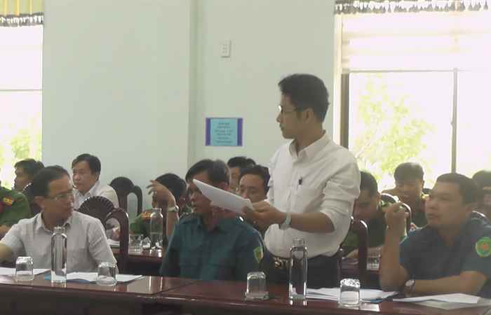 Thạnh Trị: Xét duyệt danh sách ra lệnh gọi công dân nhập ngũ năm 2024
