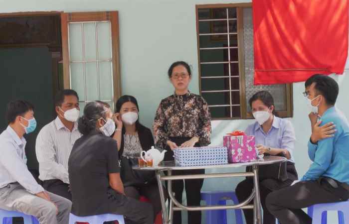  Bàn giao nhà Đại đoàn kết tại huyện Châu Thành