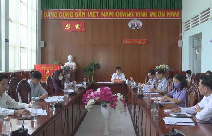 Mỹ Tú triển khai công tác nội chính, cải cách tư pháp và phòng, chống tham nhũng quý II năm 2022