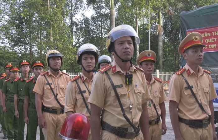 Công an huyện Châu Thành ra quân cao điểm “30 ngày đêm tấn công, truy quét tội phạm và tệ nạn xã hội”