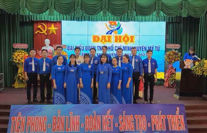 Mỹ Tú: Đại hội Đại biểu Đoàn TNCS Hồ Chí Minh nhiệm kỳ 2022 - 2027
