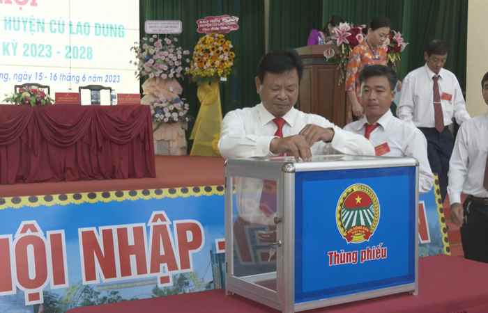 Cù Lao Dung: Đại hội Hội Nông dân huyện nhiệm kỳ 2023 - 2028  